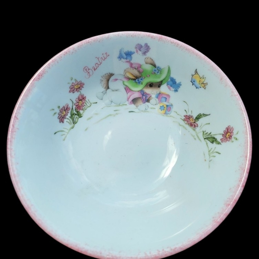 Celeste Pink Floral Dinnerware Bowl